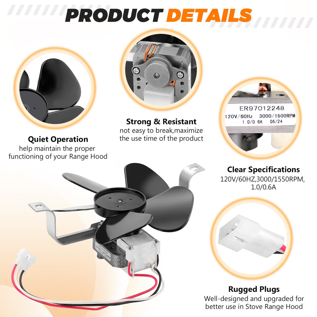 Range Hood Fan Motor Z1975