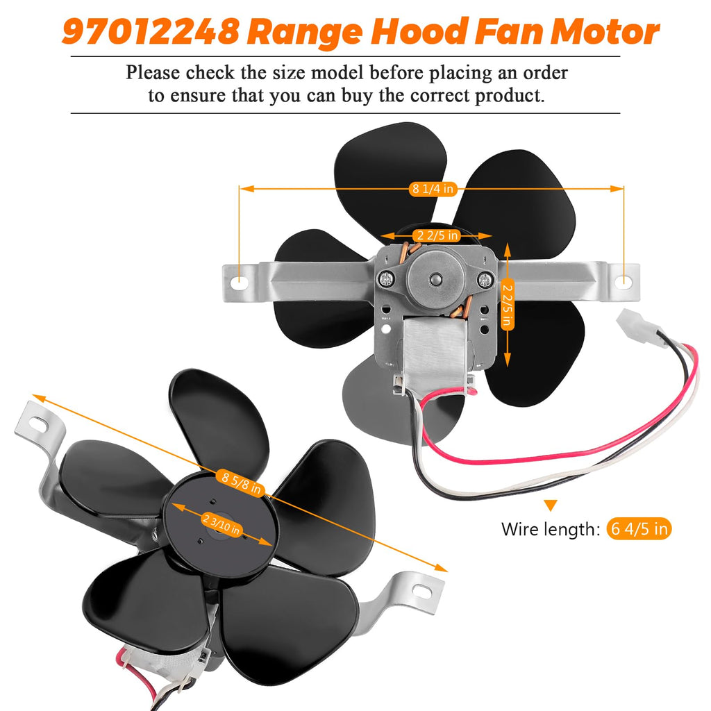 Range Hood Fan Motor Z1975