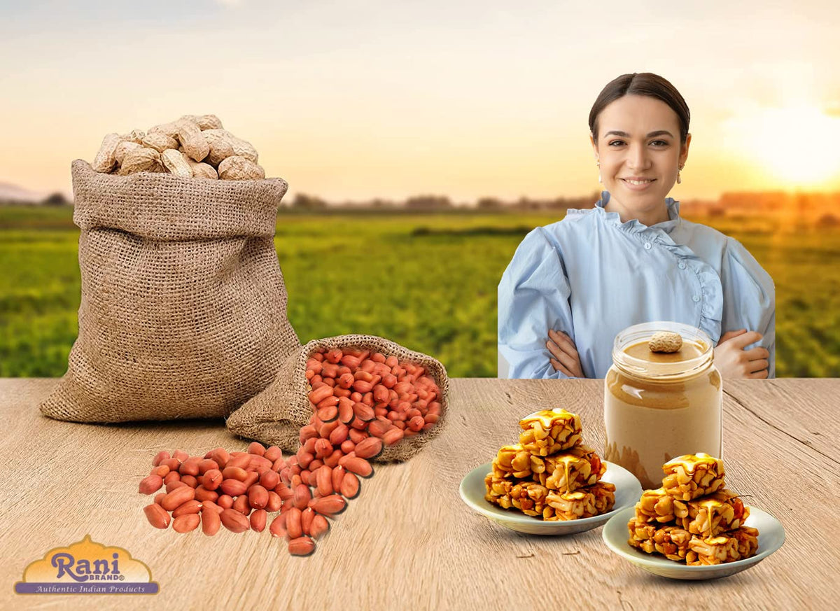 Raw Whole Peanuts With Skin 25lbs Bulk Box B644