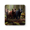Black Bear Coasters Set of 4 E5611