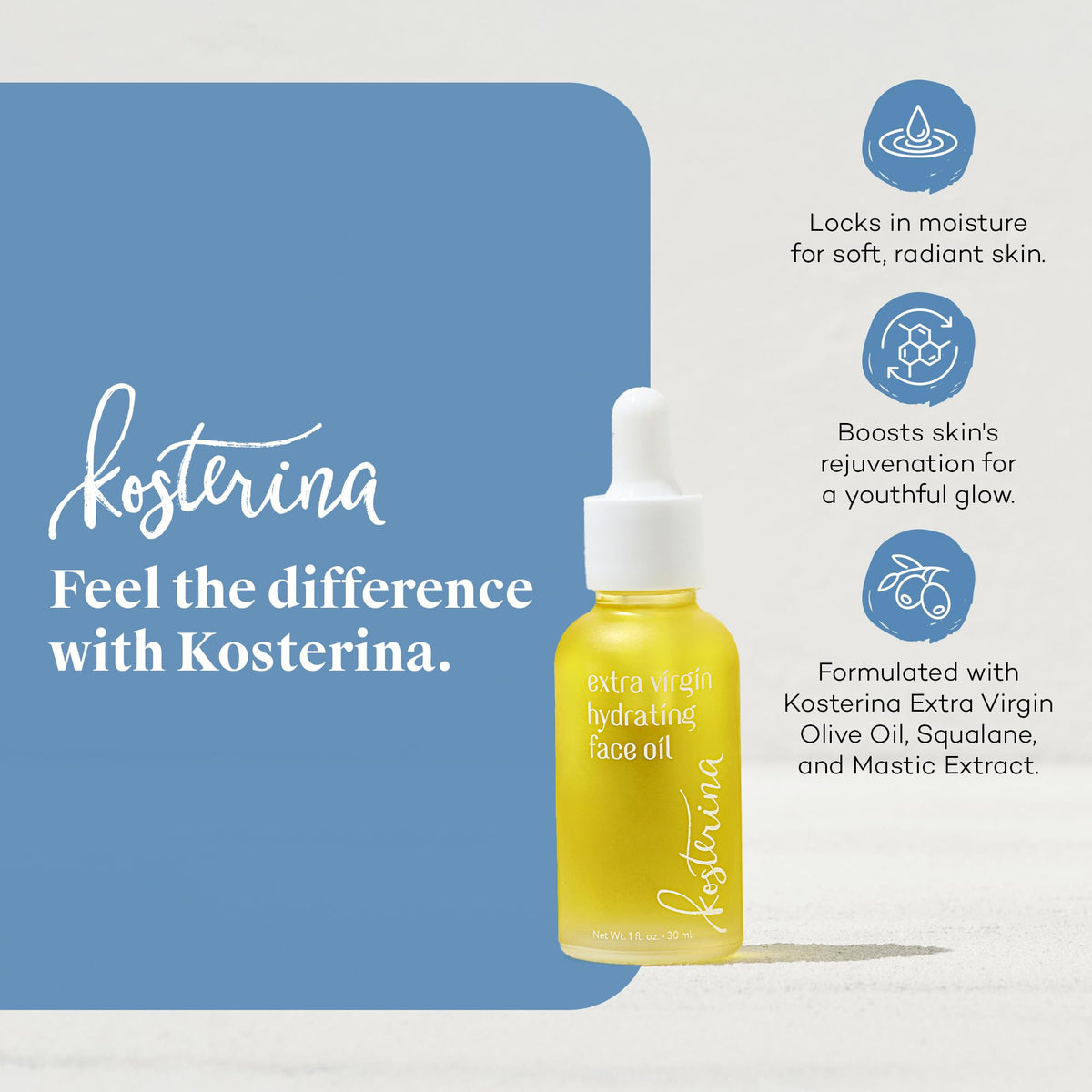 Extra Virgin Hydrating Face Oil 1 oz D412