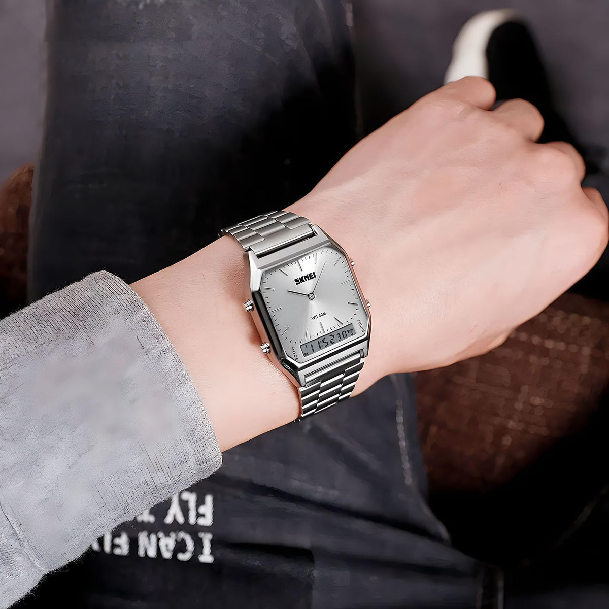 Military Analog Digital Watch S6546
