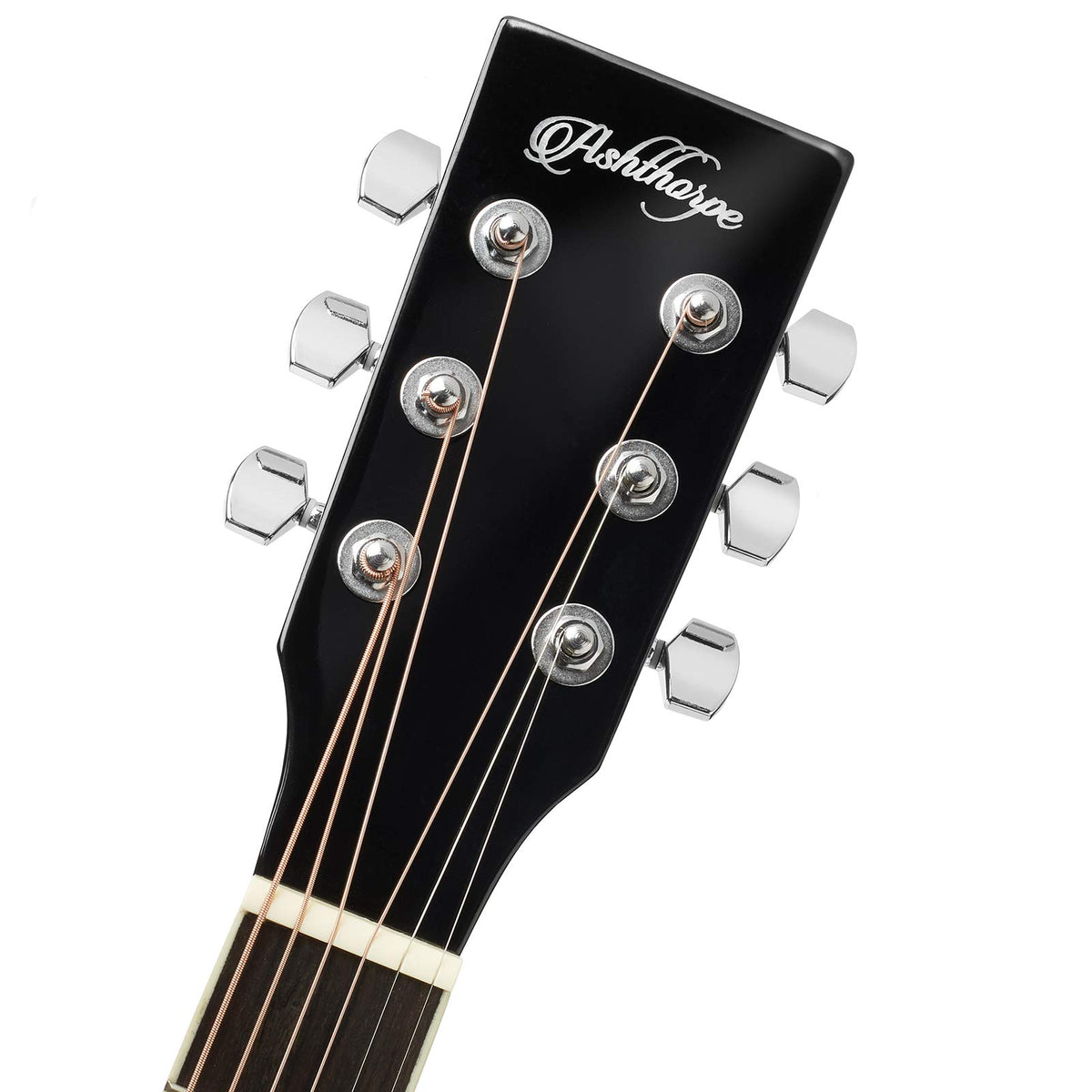 Black Cutaway Thinline Acoustic-Electric Guitar N1972