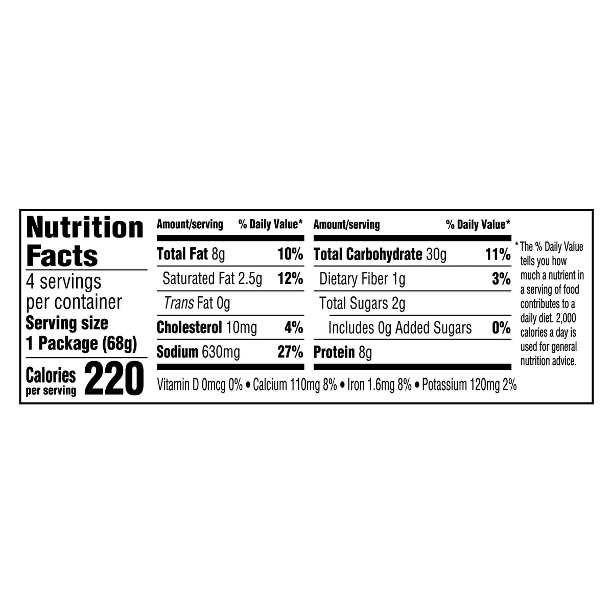 Mac and Cheese Dinner 4 Cups Original Flavor 2.39 oz B147899