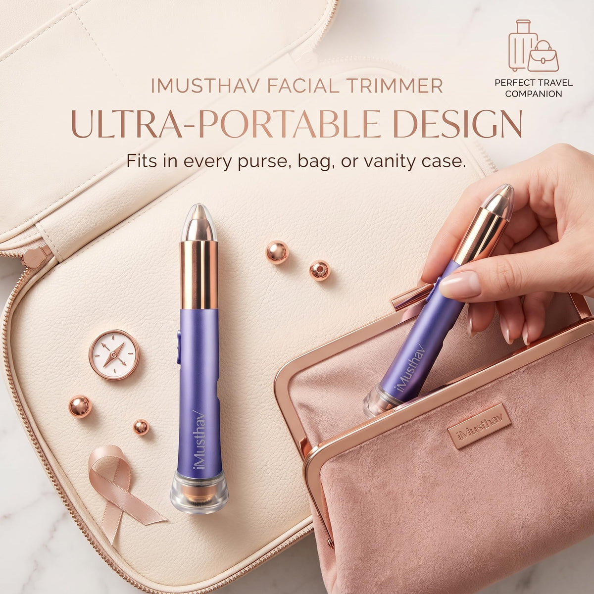 2-in-1 Facial Hair Remover & Eyebrow Trimmer G5829