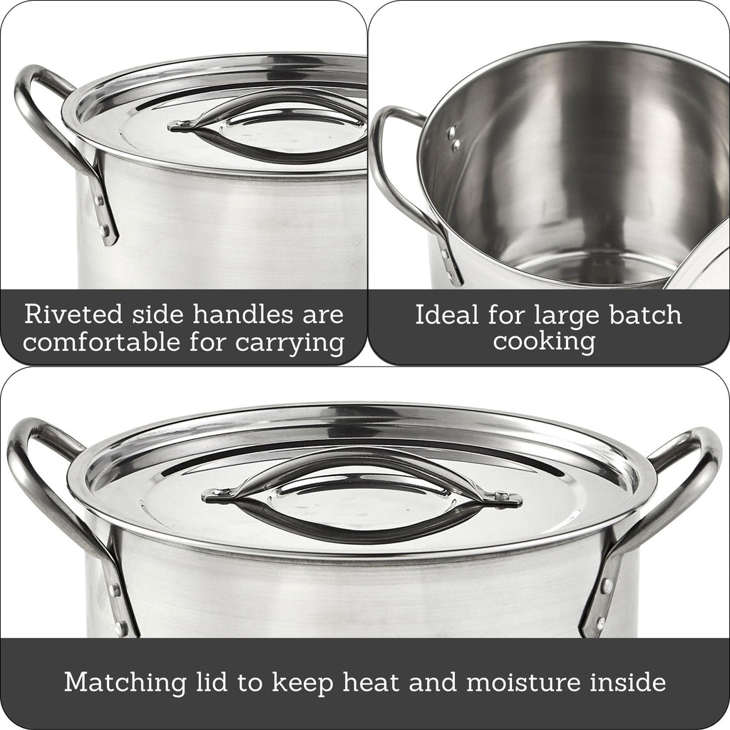 Stainless Steel 20-Quart Stock Pot G11719