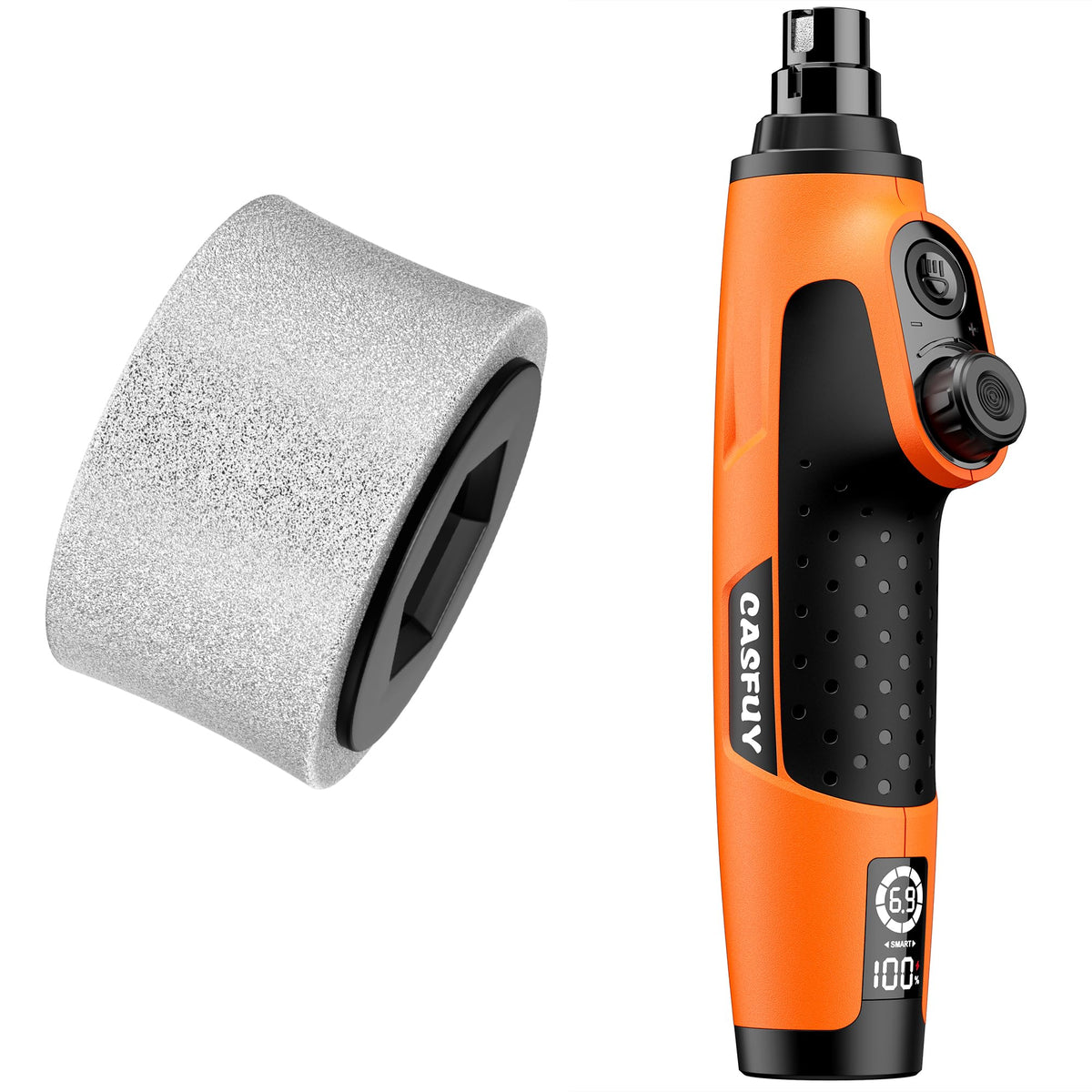 Dog Nail Grinder & Replacement Grinding Head Bundle F249