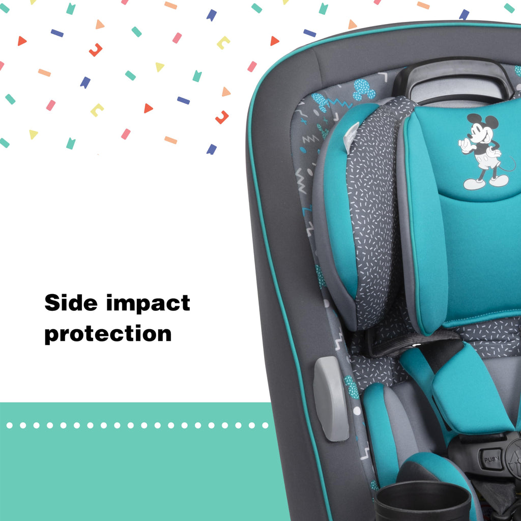 Convertible Car Seat, Rear Facing 5-40 pounds, Forward Facing 30-65 pounds, Booster 40-100 lbs T7316