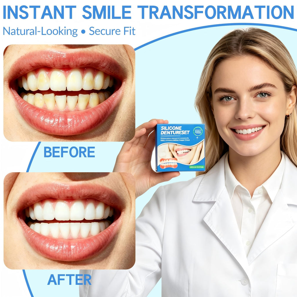 Moldable False Teeth Kit with Upper & Lower Set B1379