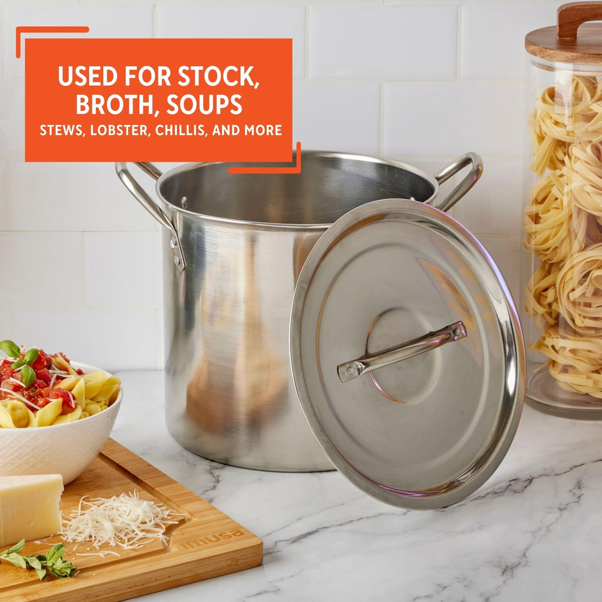 Stainless Steel 20-Quart Stock Pot G11719