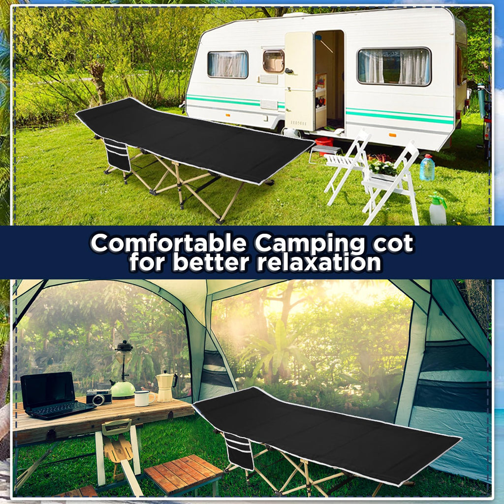 2 Pack Camping Cot with Carry Bag G6782