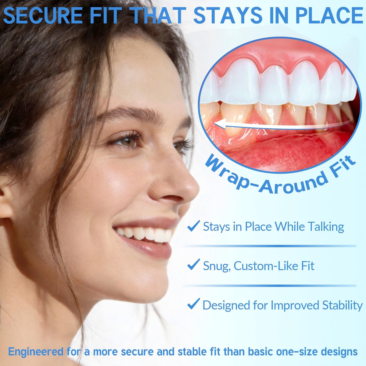 Moldable False Teeth Kit with Upper & Lower Set B1379