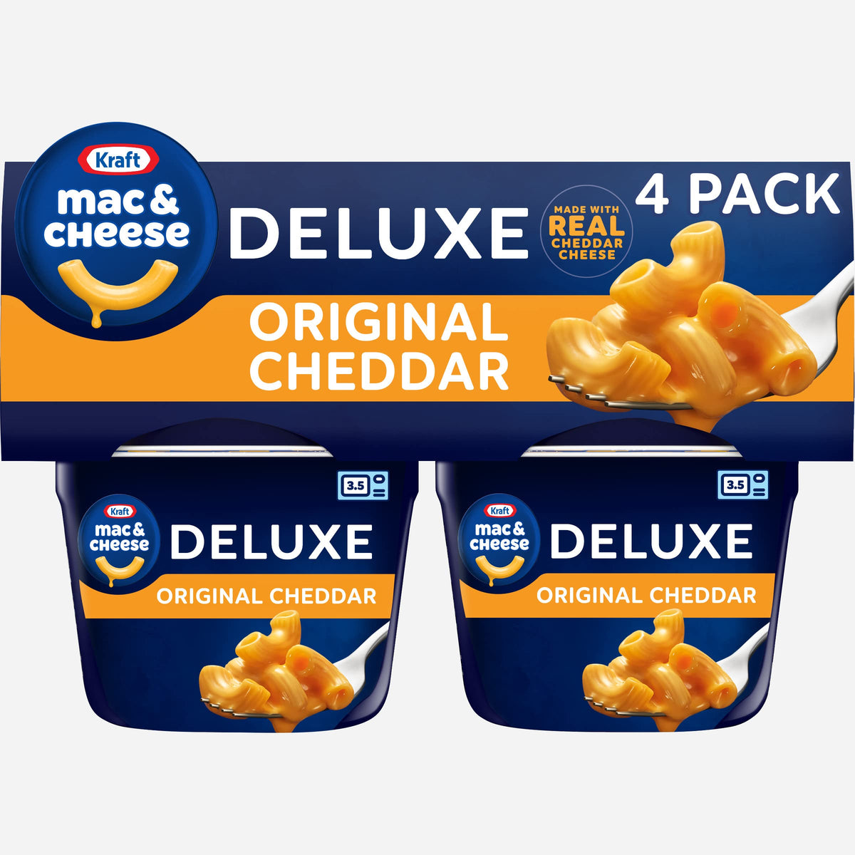Mac and Cheese Dinner 4 Cups Original Flavor 2.39 oz B147899