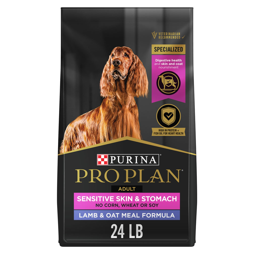 Sensitive Skin & Stomach Dry Dog Food, Lamb, 24 lb Bag G781