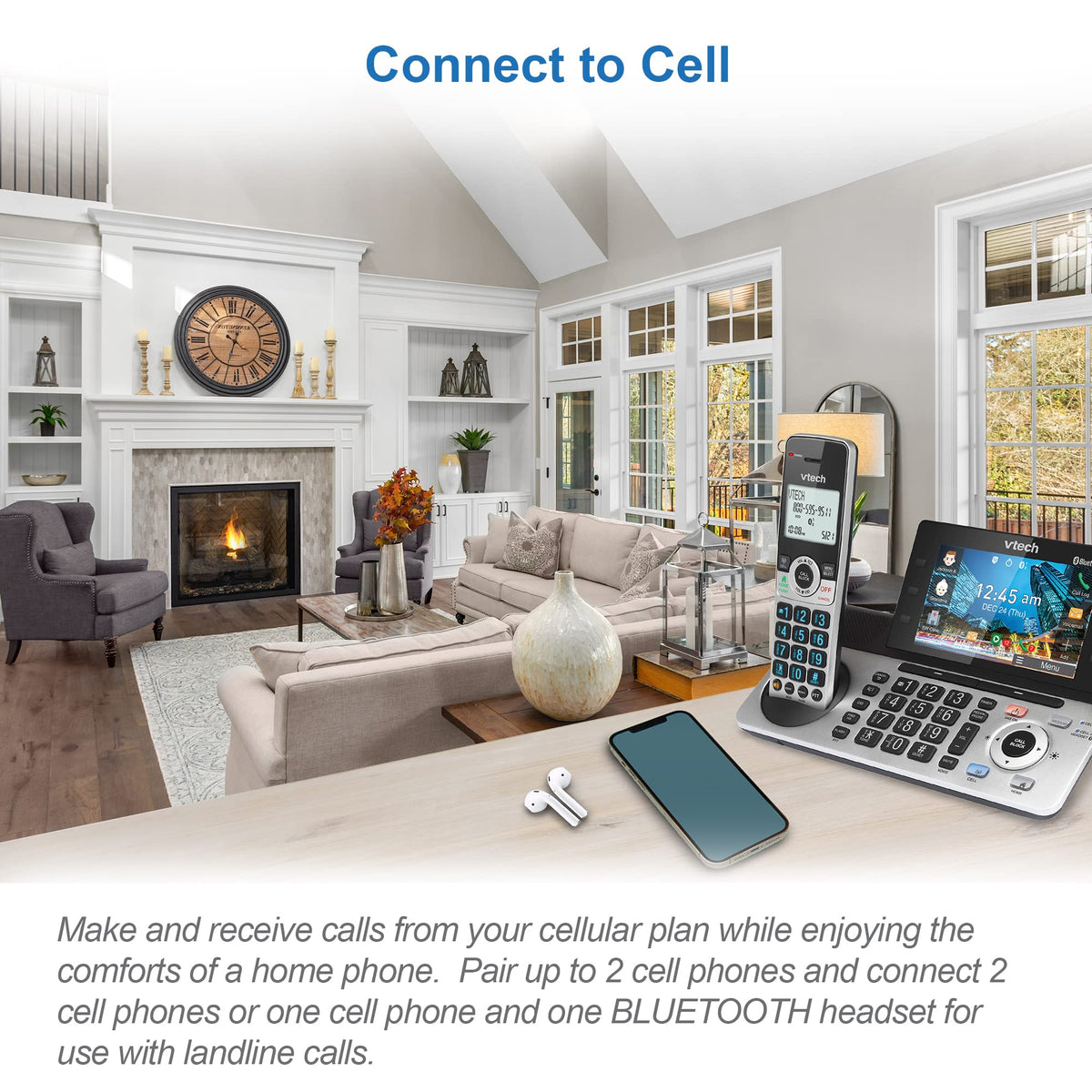 Expandable Cordless Phone with Answering System J97267