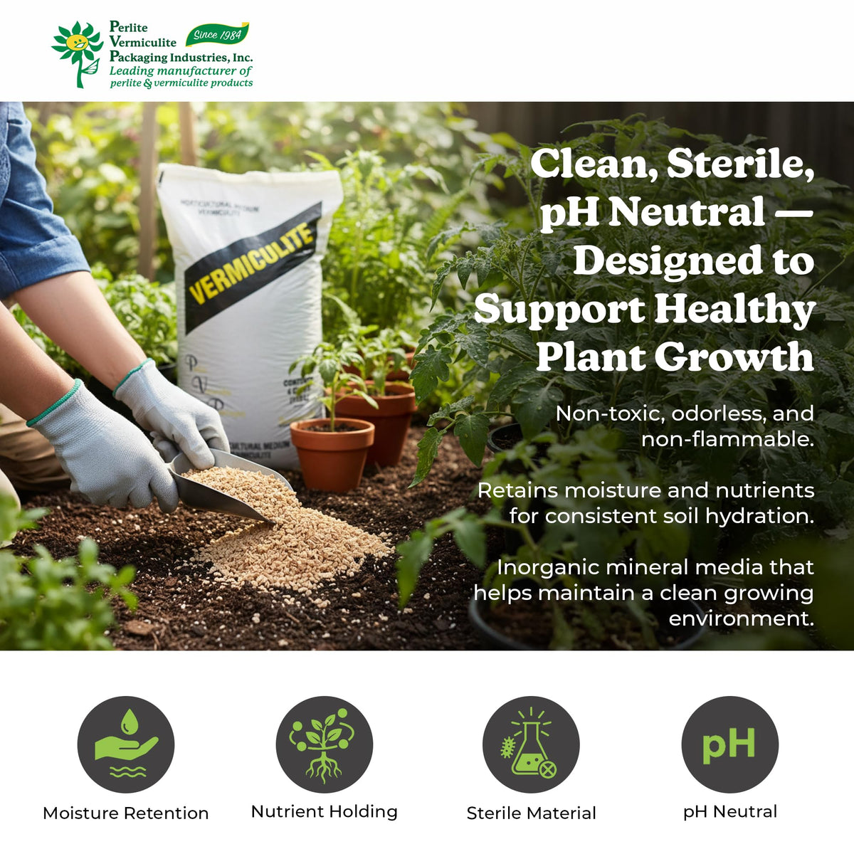 4 Cubic Feet Medium Vermiculite Soil Conditioner P3776