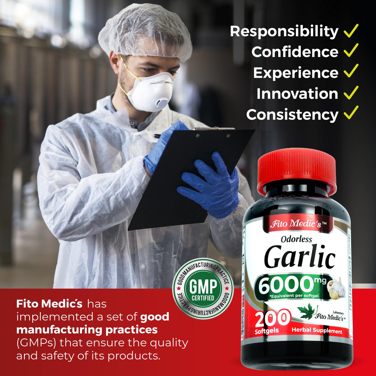 Garlic Supplements 200 Softgels A395