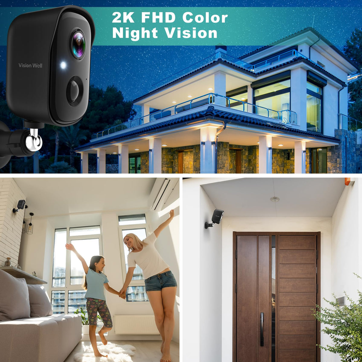 Wireless Outdoor Security Cameras V69868
