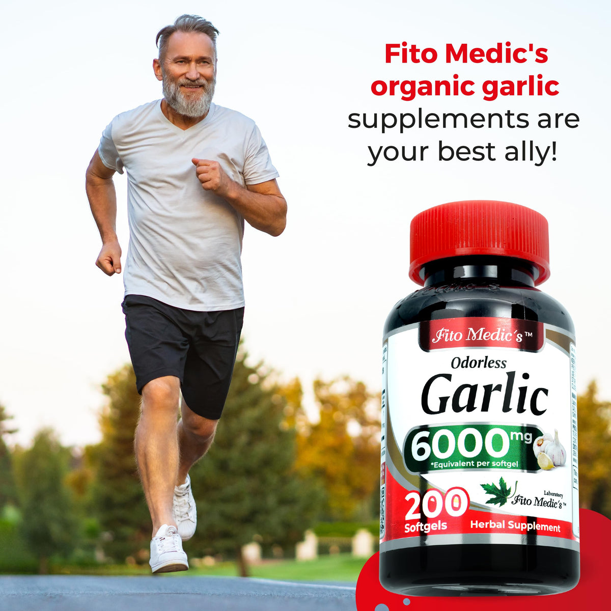 Garlic Supplements 200 Softgels A395