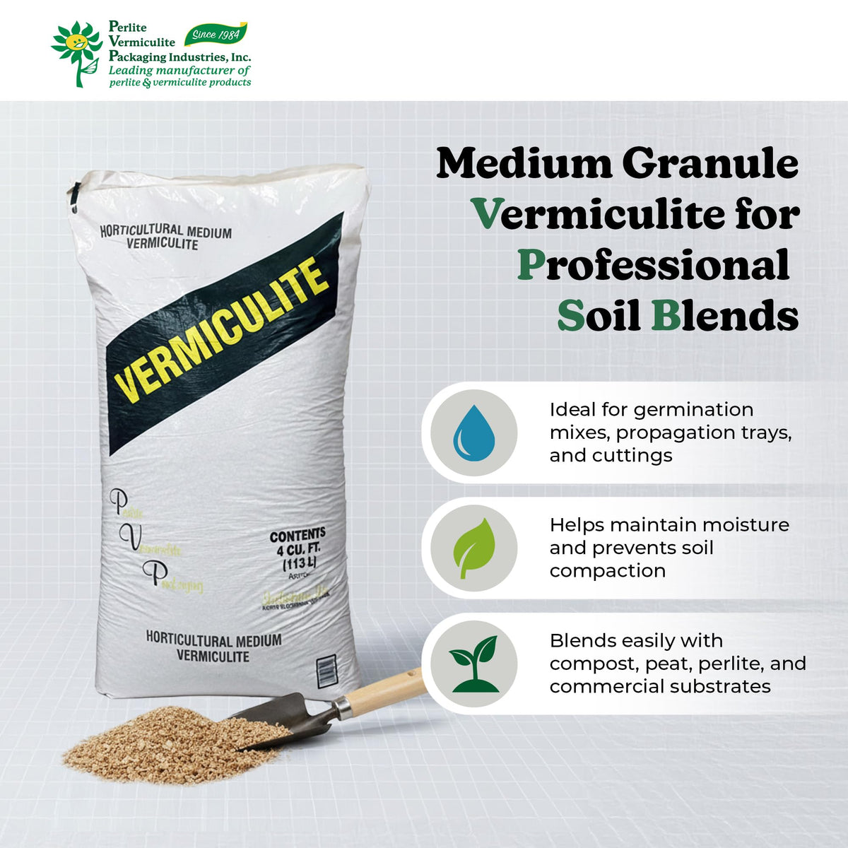 4 Cubic Feet Medium Vermiculite Soil Conditioner P3776
