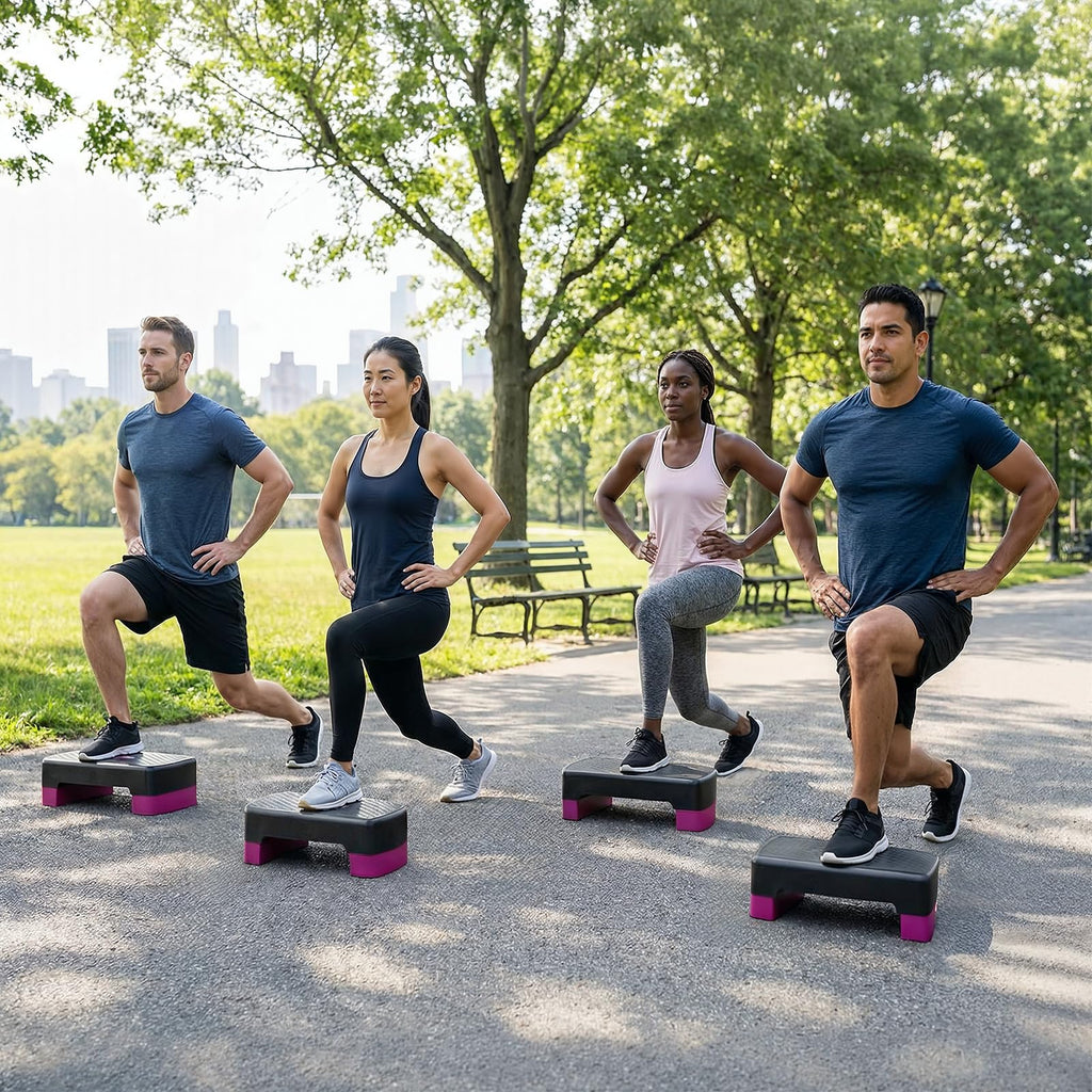 Aerobic Step Platform with Risers K329