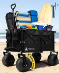 Collapsible Beach Wagon with Balloon Wheels Z4174