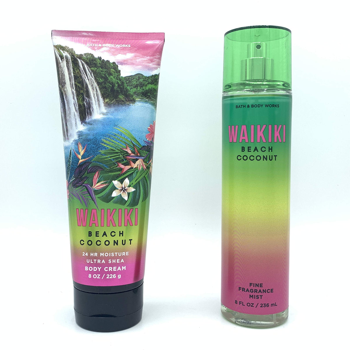 Coconut Body Cream and Fragrance Mist 2-Piece Bundle M31866